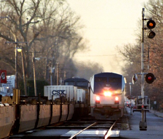 Amtrak Ride From Santa!