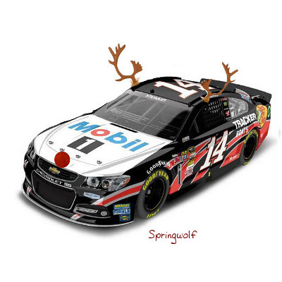 Tony Stewart's Reindeer #14 By Springwolf